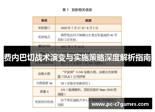 费内巴切战术演变与实施策略深度解析指南